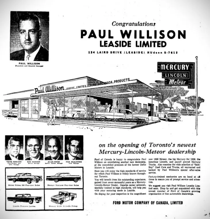 Paul Willison History